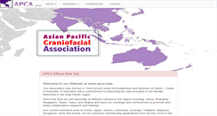 Desktop Screenshot of apca.asia