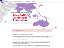 Tablet Screenshot of apca.asia