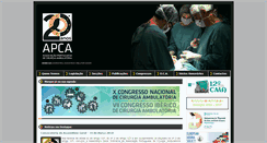 Desktop Screenshot of apca.com.pt